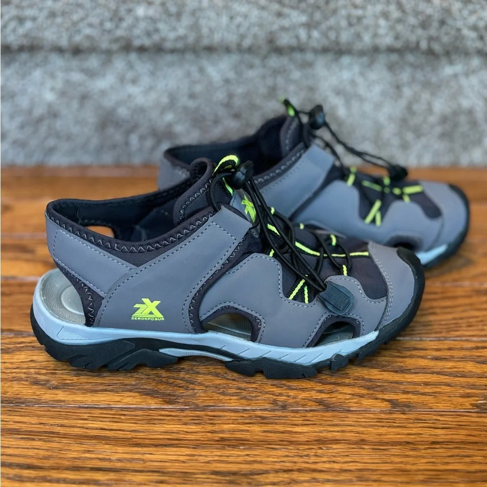 Kid’s ZeroXPosur Wallawa River Closed-Toe Sandals Size 5